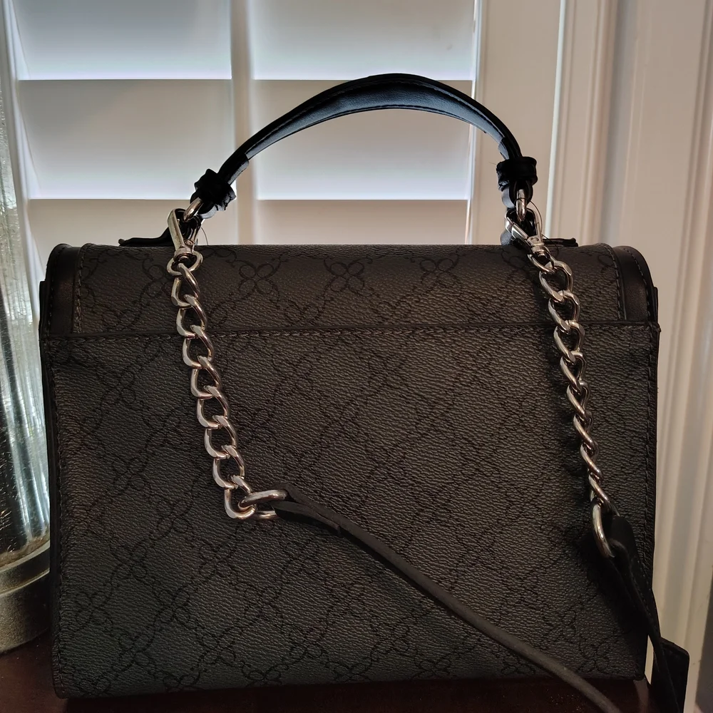 Nine West Elegant‎ Black Satchel